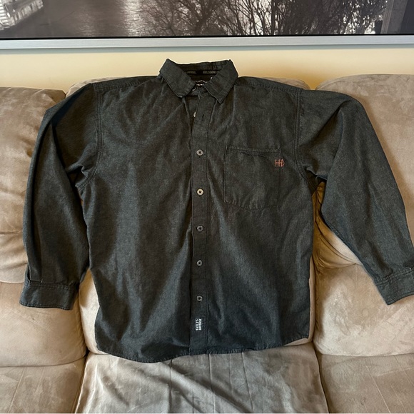 Harley Davidson Button Up Long Sleeve Shirt - Picture 2 of 7